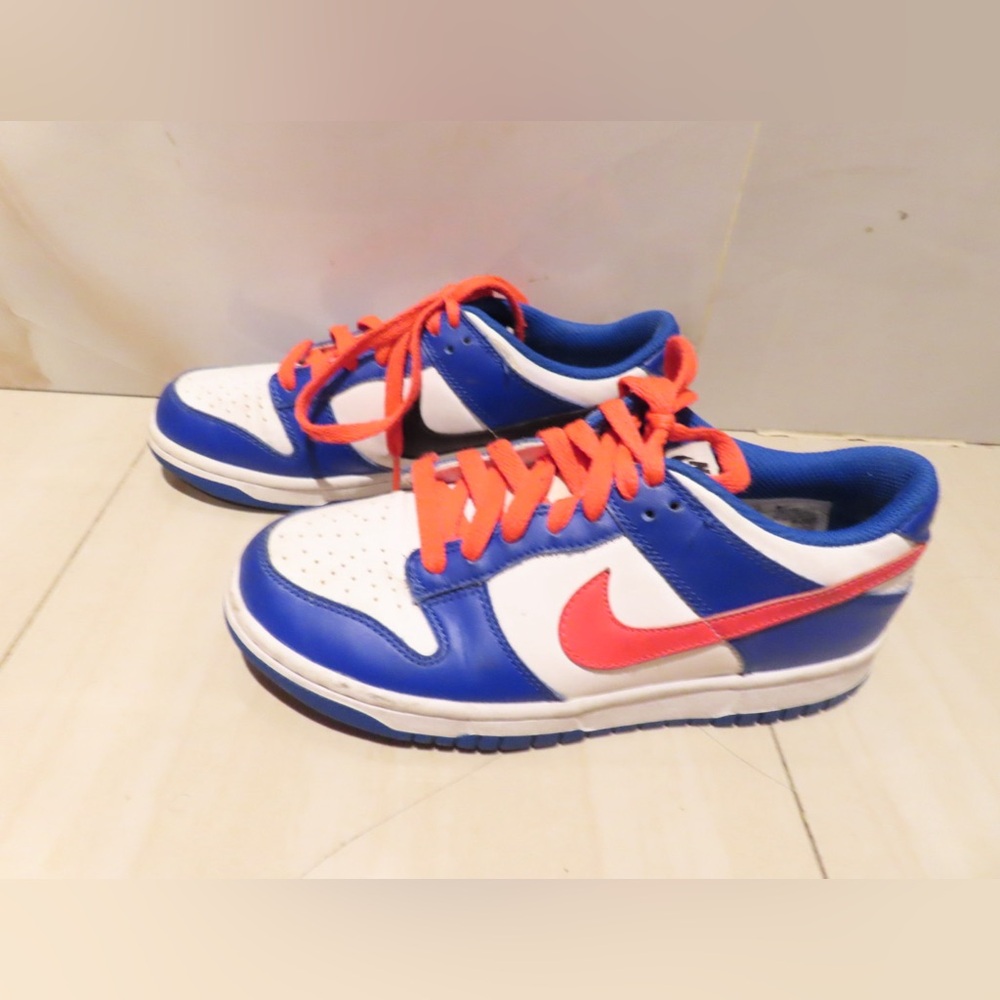 Nike Dunk Low Bright Crimson Game Royal Size 6.5